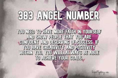 383 angel number|383 Angel Number Meaning: Unveiling The Spiritual Significance